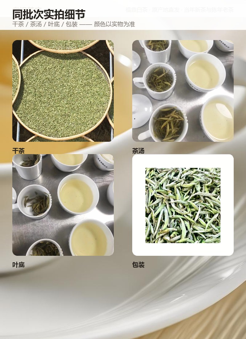 栖品荒野白毫银针 100g 荒野料 详情图