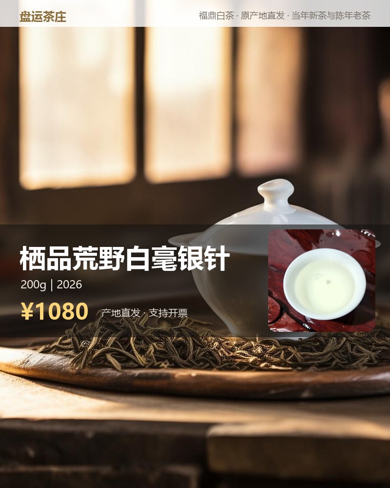 栖品荒野白毫银针 200g 双罐 详情图